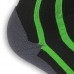 Носки для мотоциклиста, цвет Черный/Зеленый OFF-ROAD